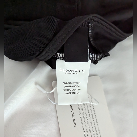 Women's plus size swim dress by Bloomchic, size 18-20. - Picture 5 of 9